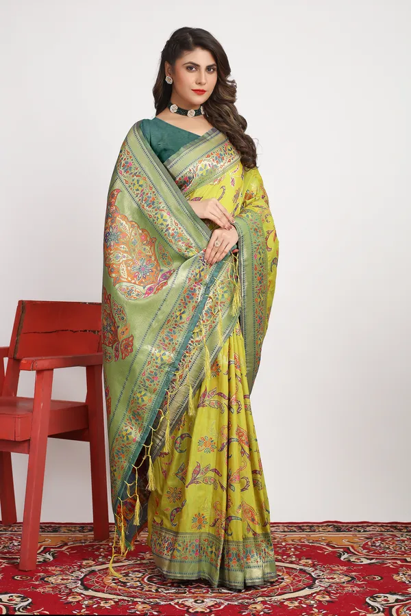 GREEN_ZARI_WORK_PATOLA_SILK_SAREE